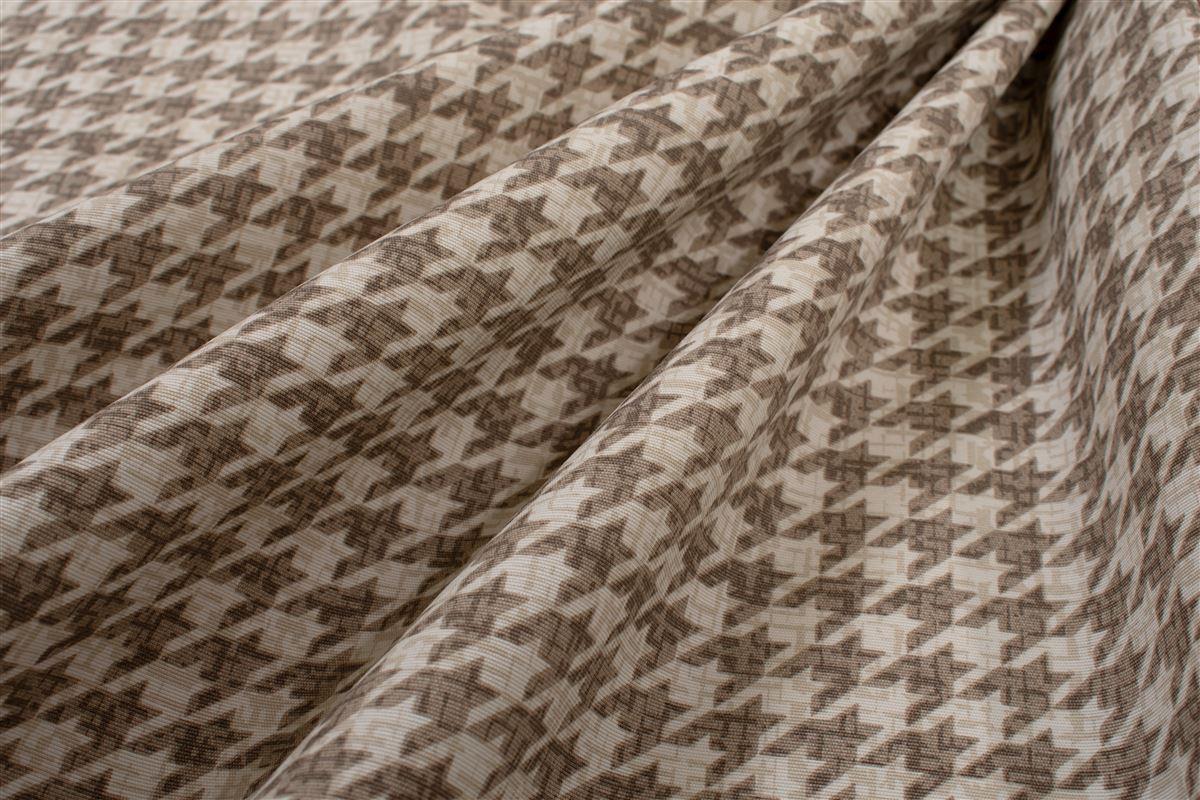 DIMcol Τραπεζομάντηλο Αλέκιαστο Houndstooth 473 140X180 Beige 70/30 Cott/Pol - Image 2
