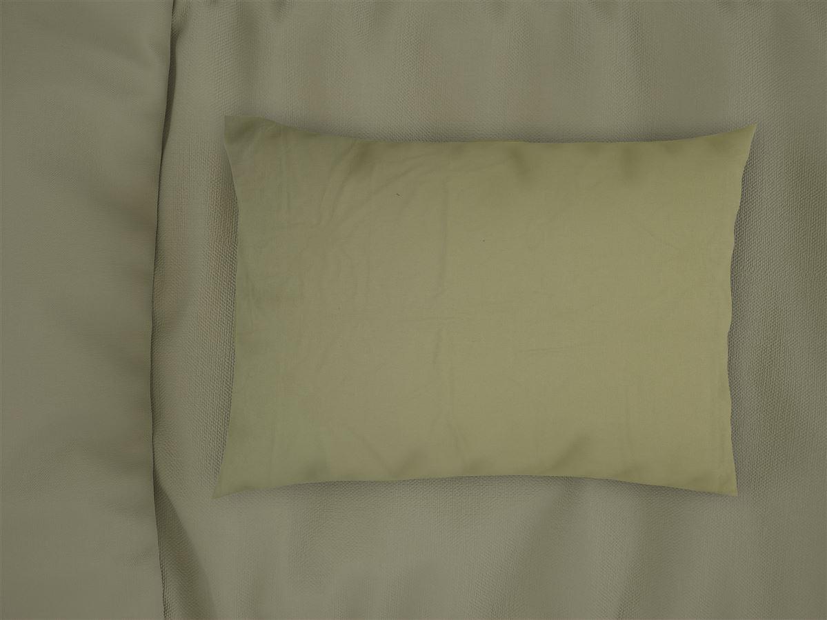 DIMcol Μαξιλαροθήκη bebe Solid 504 35X45 Olive 100% Cotton