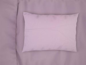 DIMcol Μαξιλαροθήκη bebe Solid 506 35X45 Light Purple 100% Cotton