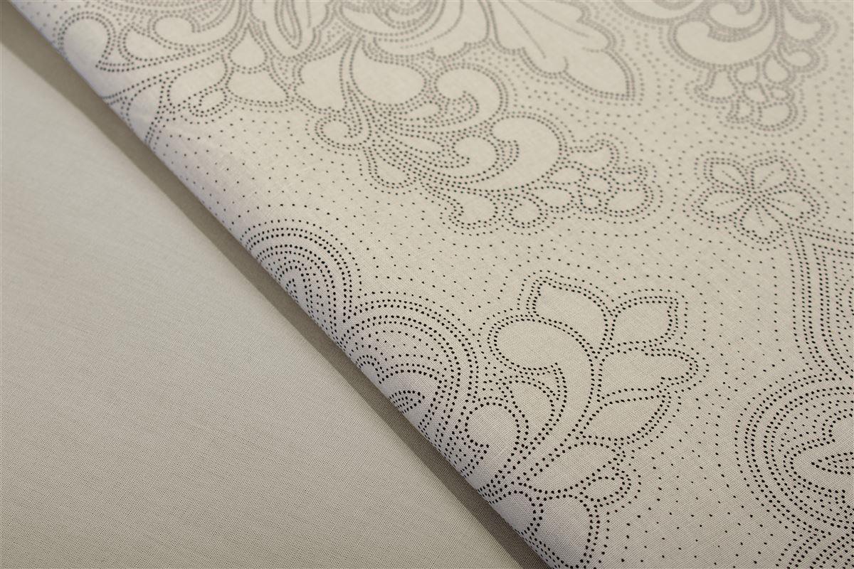 DIMcol Σεντόνια Εμπριμέ Σετ 4 τεμ Άρτεμις 702 220X240 Beige 100% Cotton - Image 2