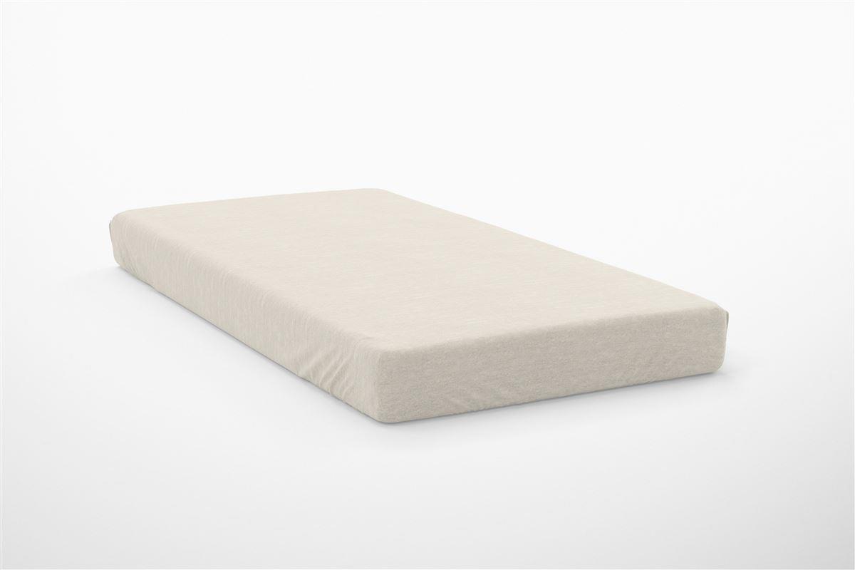 DIMcol Σεντόνι Με Λάστιχο 1 τεμ. Exotic Line 180X200+30 Ecru 100% Cotton