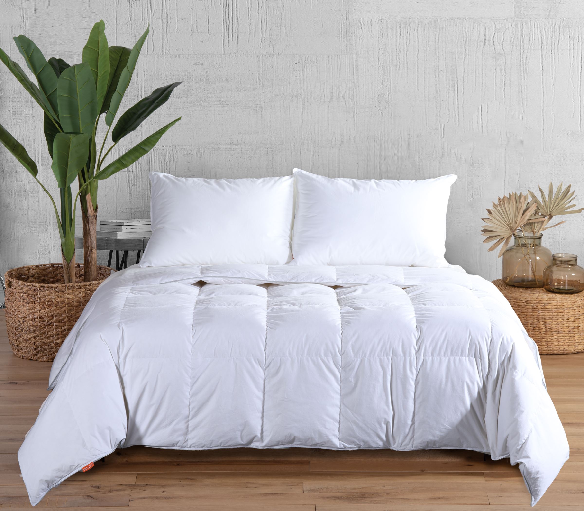 Nef-Nef Homeware Μονό Παπλώμα White Linen 160x220 WHITE