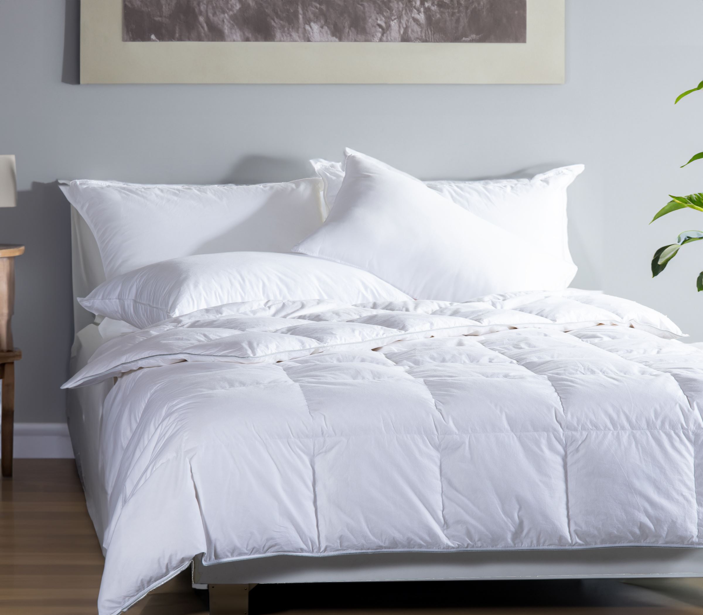 Nef-Nef Homeware Μονό Παπλώμα White Linen 160x220 WHITE - Image 2