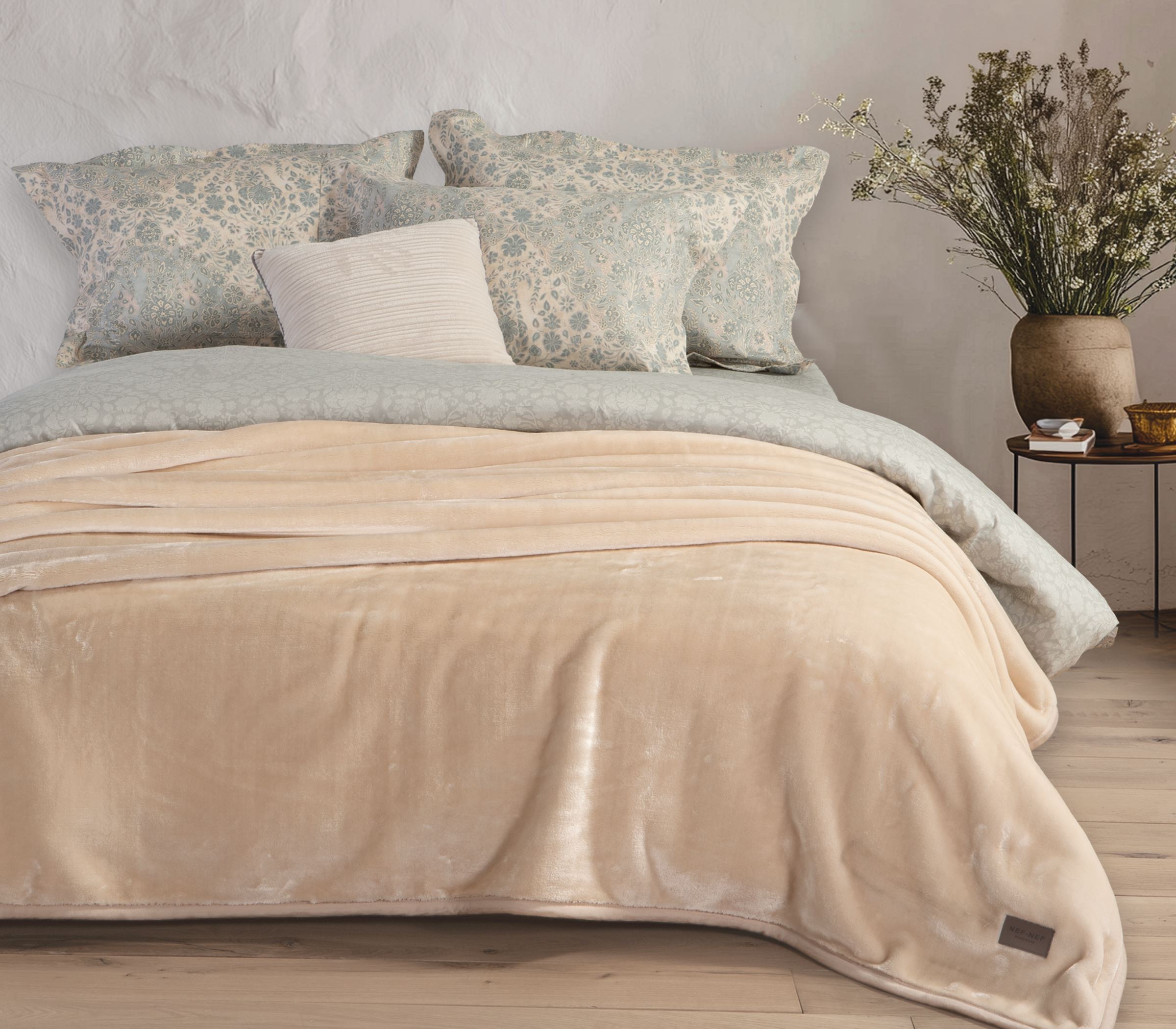 Nef-Nef Homeware Υπέρδιπλη Κουβέρτα Loft 22 220x240 ECRU - Image 3
