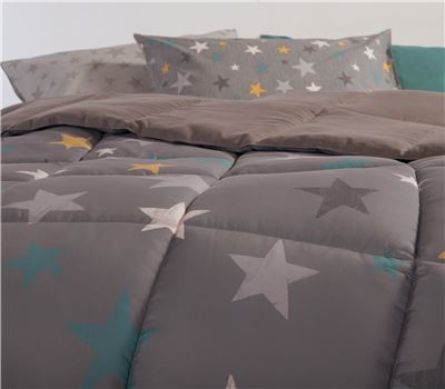 Nef-Nef Homeware ΠΑΠΛΩΜΑ ΜΙΚΡ-ΠΟΛ.STARS ABOVE 160X220 SILVER - Image 3