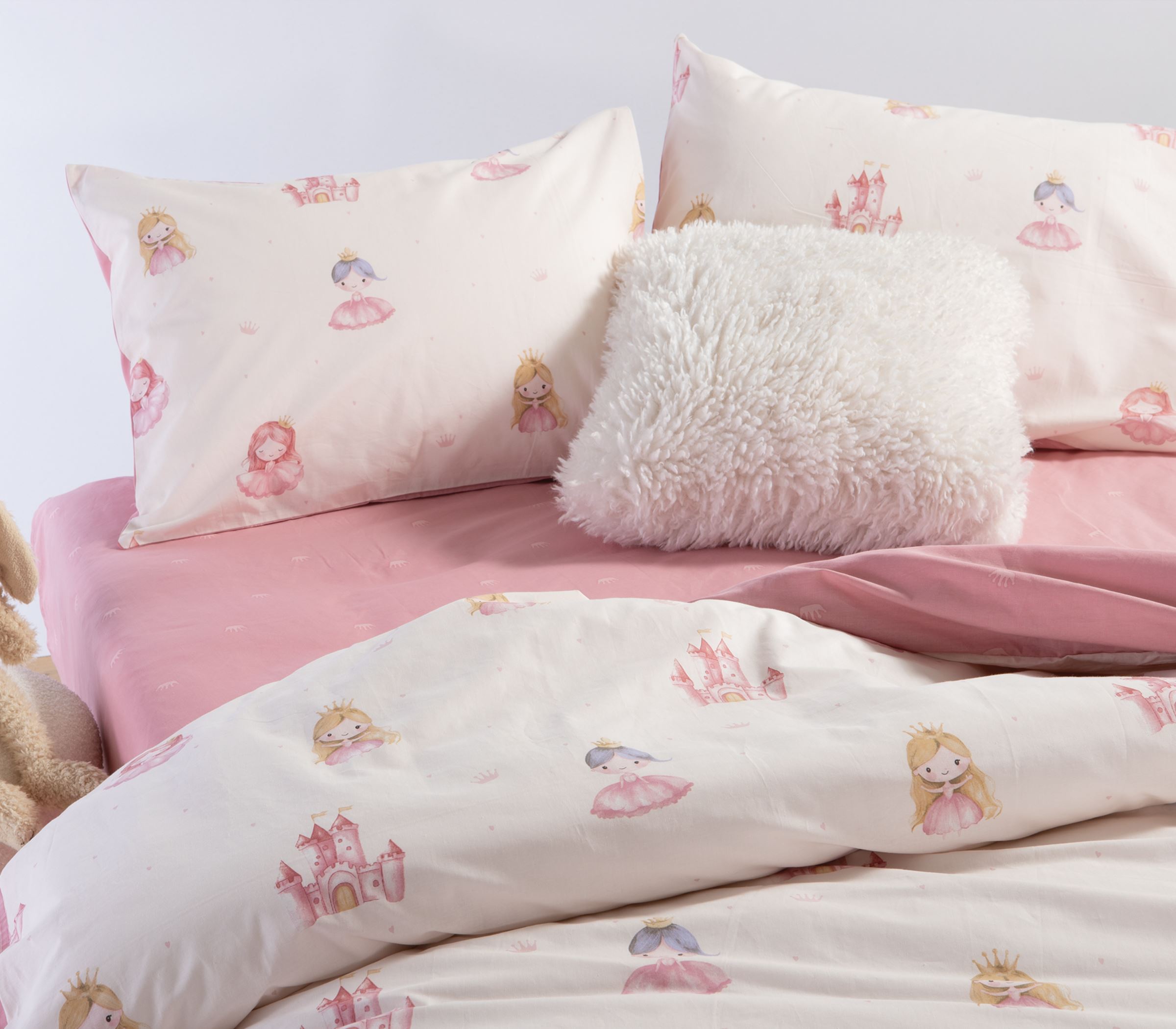 Nef-Nef Homeware ΠΑΠΛΩΜΑΤΟΘΗΚΗ ΒΑΜΒ.ΣΕΤ ΜΟΝΗ OUR PRINCESS CREAM - Image 3