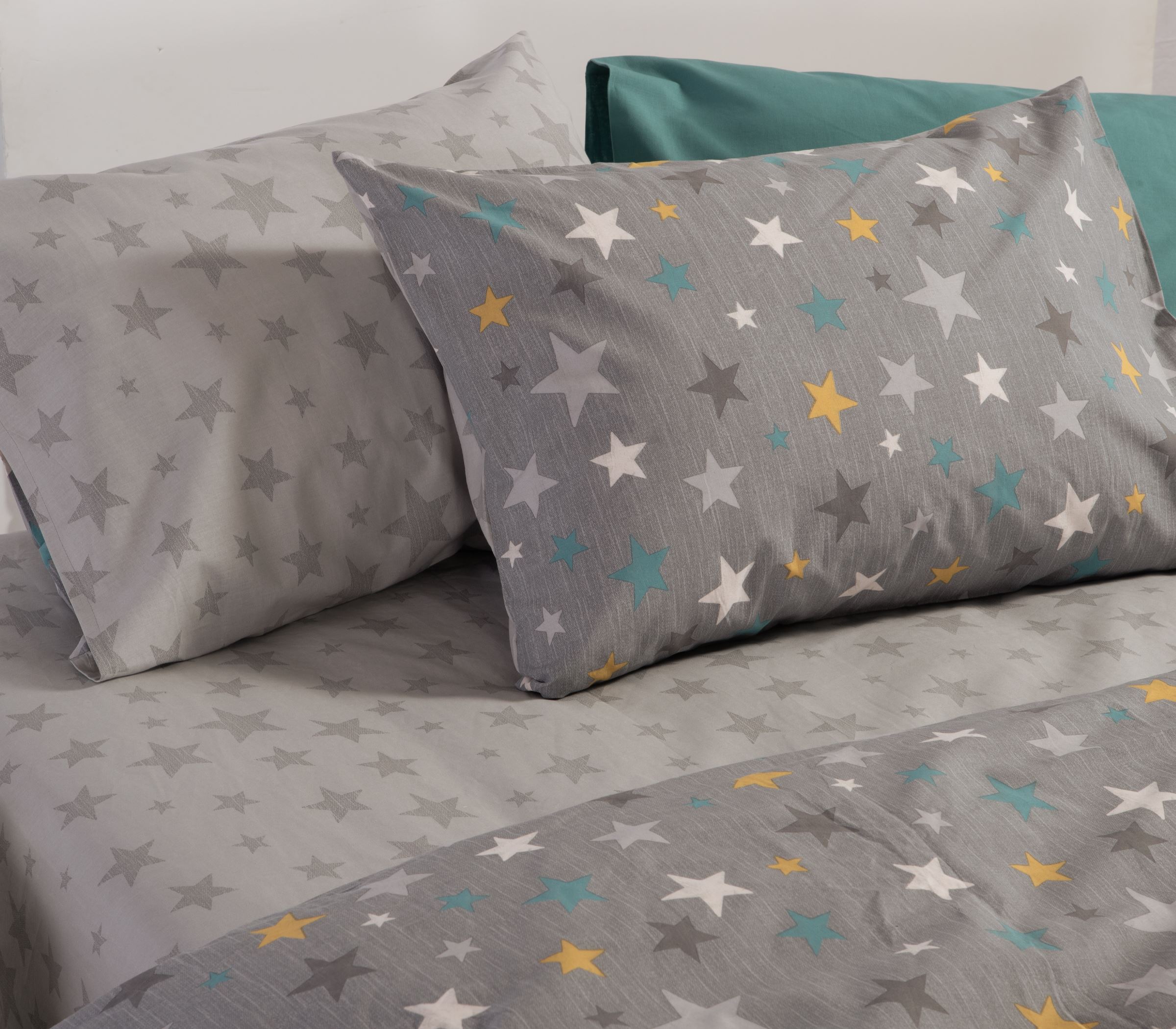 Nef-Nef Homeware ΠΑΠΛΩΜΑΤΟΘΗΚΗ ΒΑΜΒ.ΣΕΤ ΜΟΝΗ STARS ABOVE GREY - Image 3
