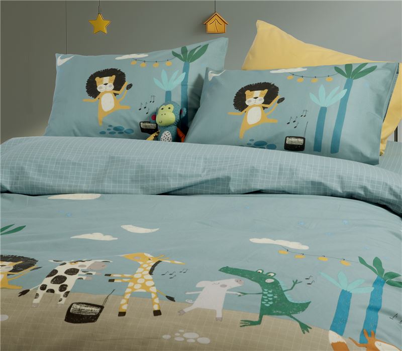 Nef-Nef Homeware ΠΑΠΛΩΜΑΤΟΘΗΚΗ ΒΑΜΒ.ΣΕΤ ΜΟΝΗ WILD DANCE BLUE - Image 3