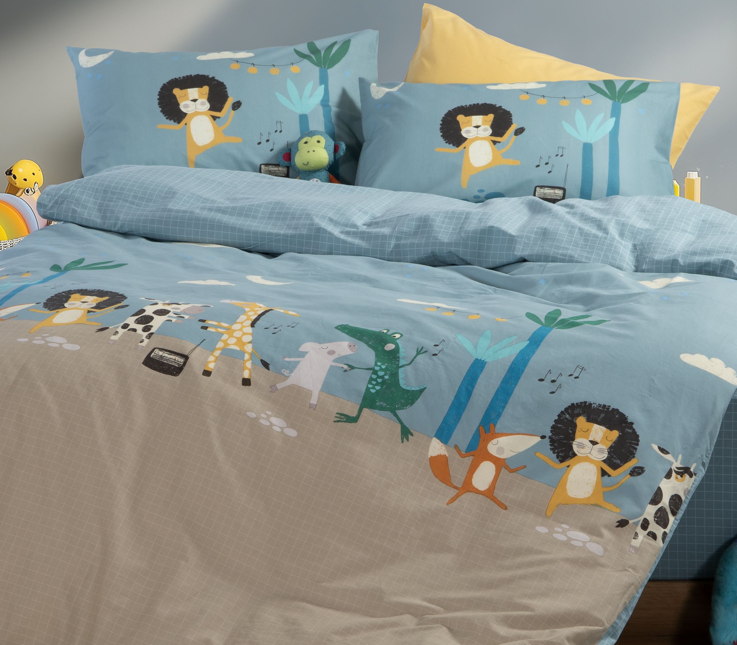 Nef-Nef Homeware ΠΑΠΛΩΜΑΤΟΘΗΚΗ ΒΑΜΒ.ΣΕΤ ΜΟΝΗ WILD DANCE BLUE - Image 2