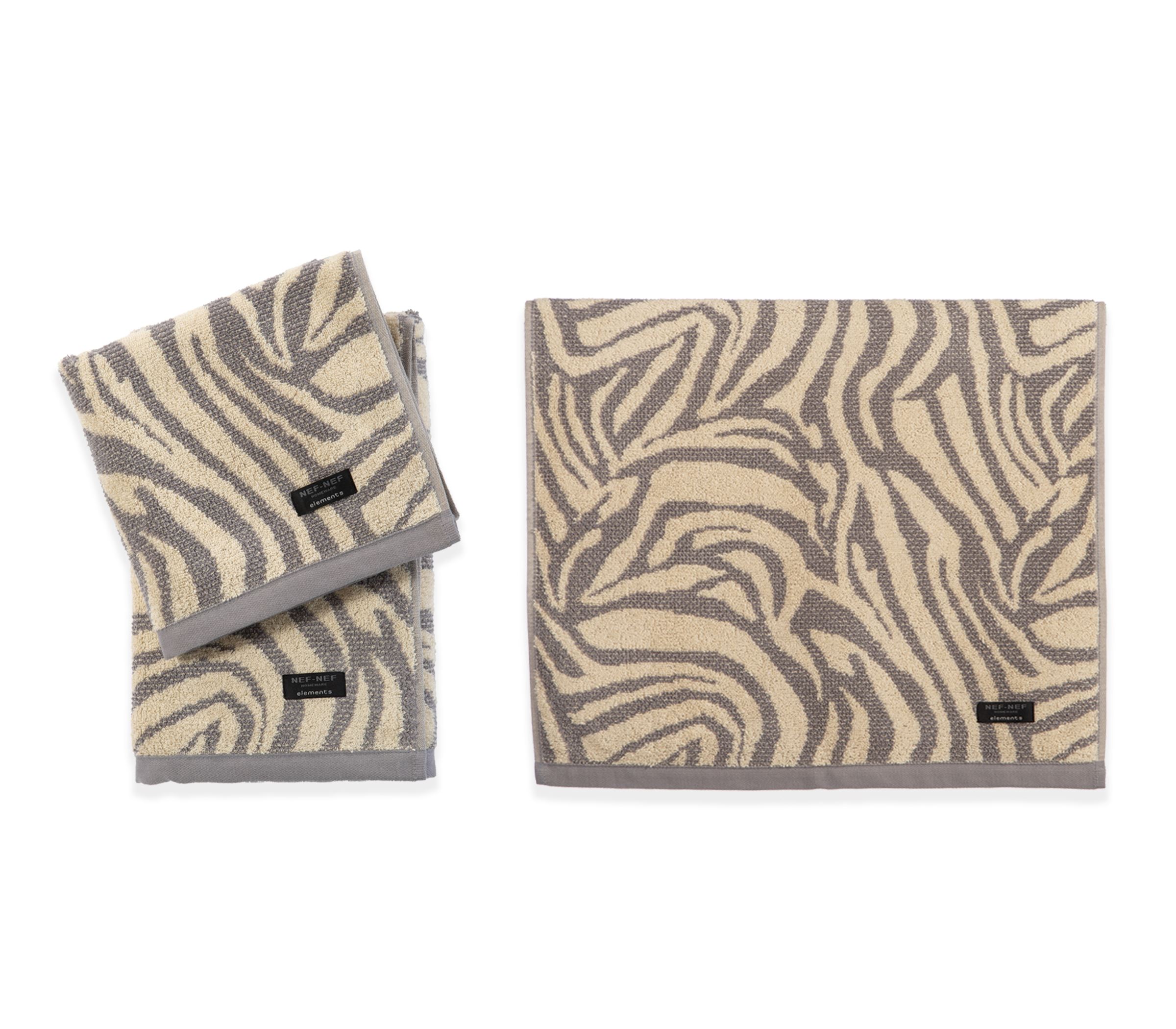 Nef-Nef Homeware Πετσέτα Zesten 50x90 Grey - Image 3