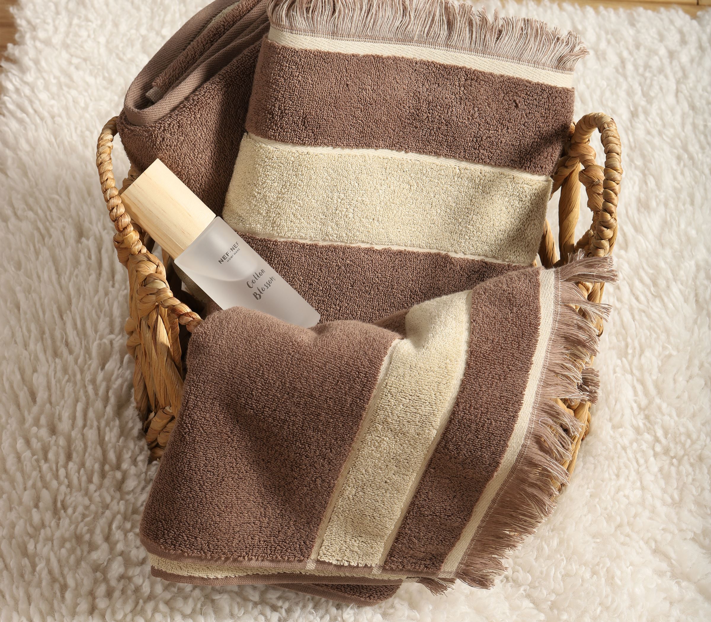 Nef-Nef Homeware ΠΕΤΣΕΤΑ ΒΑΜΒ SENTIMEN 50Χ90 BROWN - Image 2
