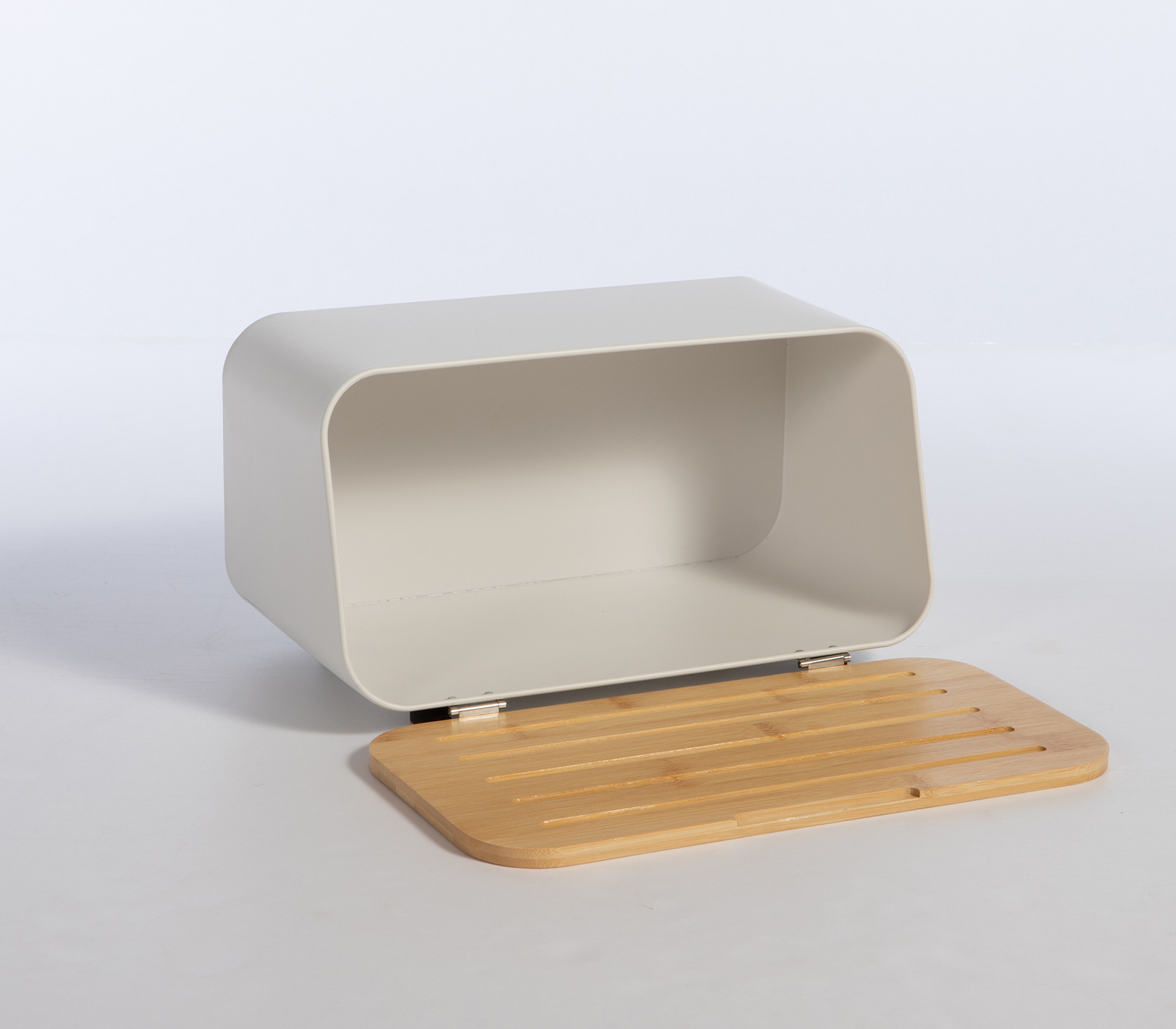 Nef-Nef Homeware Ψωμιέρα Μεταλλική 34,5x19x17 WHITE - Image 2