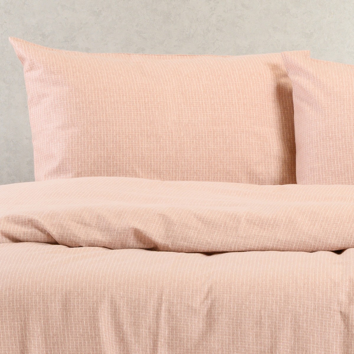 Melinen Home Σετ Μαξιλαροθηκες Φανελενιες Owen Rose (53X72) 53Χ72