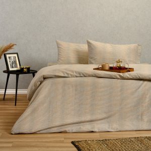 Melinen Home Σεντονι (Σετ 3 Τεμ.) 160Χ200+30 Trinity Petrol Winter Line Mini 53X72cm