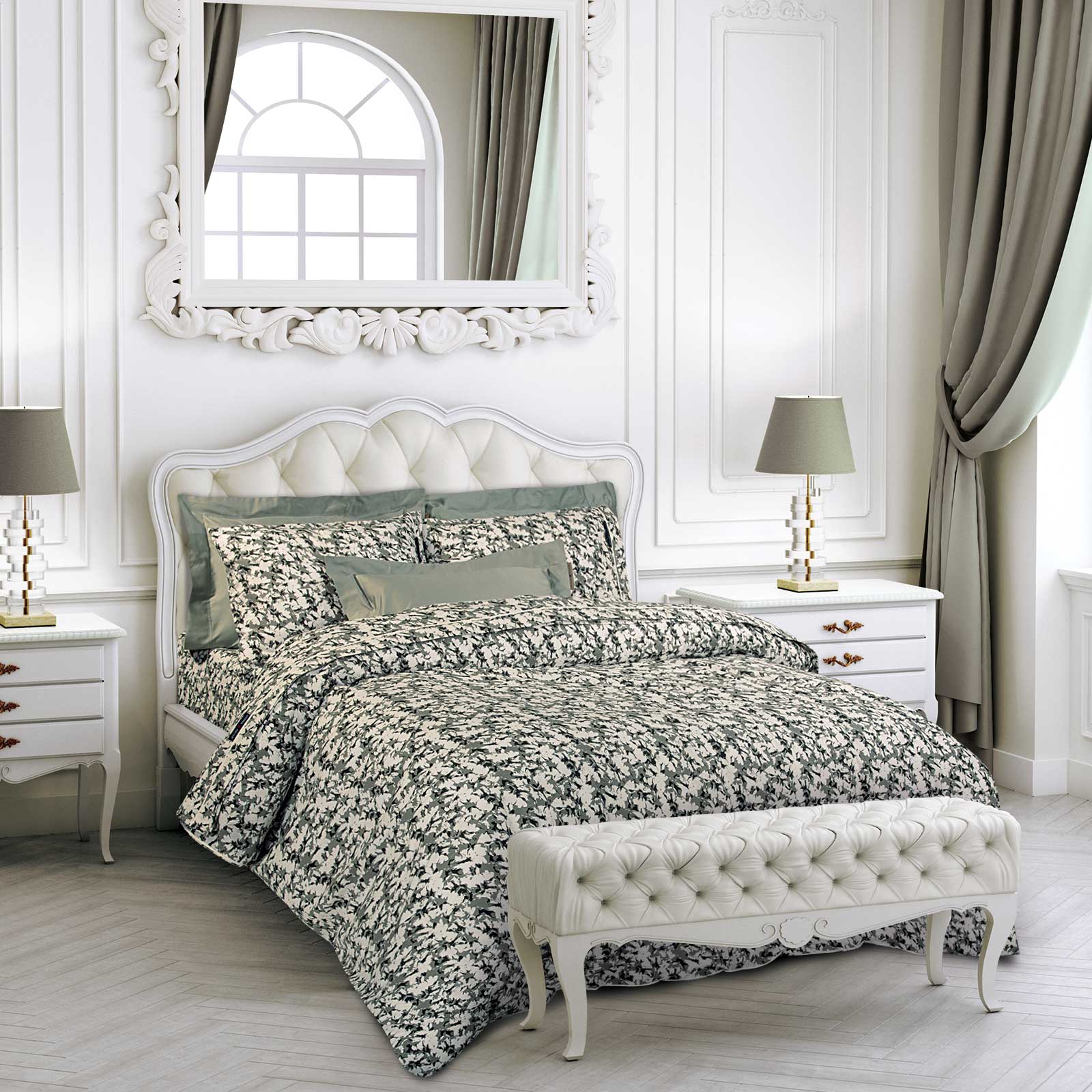 Greenwich Polo Club Σετ Σεντόνια Essential 2361 240x260, 50x70 Υπέρδιπλα CREAM, KHAKI
