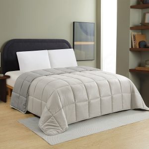 Melinen Home Παπλωμα Υπερδιπλο Brooklyn Silver/Grey (220X240) 220Χ240