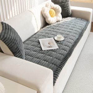 Melinen Home Ανωστρωμα Καναπε Aspen Dark Grey (70X210) 70Χ210