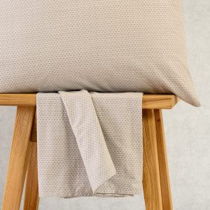 Melinen Home Σεντονι (Σετ 3 Τεμ.) 160Χ200+32 Luca Grey Ultra Line Mini 50Χ70cm