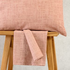 Melinen Home Σεντονι (Σετ 3 Τεμ.) 160Χ200+32 Milan Rose Ultra Line Mini 50Χ70cm