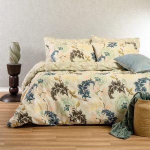 Melinen Home Σετ Σεντονια Διπλα Alessandro Blue Ultra Line (205X270) 205Χ270