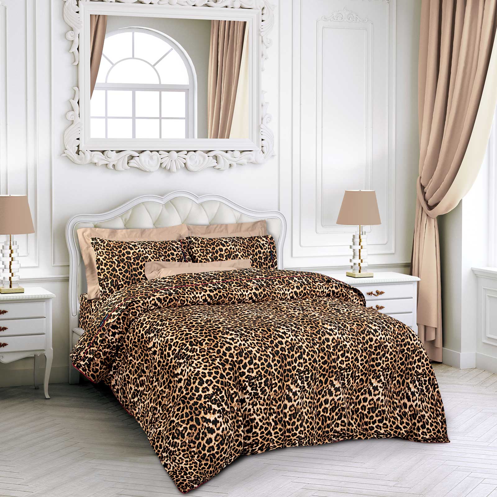 Greenwich Polo Club Παπλωματοθήκη Σετ Essential 2365 King Size 240x260, 50x70 Brown