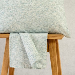 Melinen Home Σεντονι (Σετ 2 Τεμ.) 100Χ200+32 Rafaelo Petrol Casual Line Mini 50X70cm