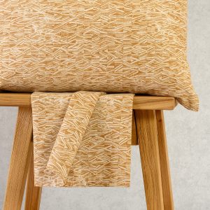 Melinen Home Σεντονι (Σετ 3 Τεμ.) 160Χ200+32 Rafaelo Beige Casual Line Mini 50Χ70cm