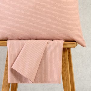 Melinen Home Σεντονι (Σετ 3 Τεμ.) 160Χ200+32 Davide Rose Casual Line Mini 50Χ70cm