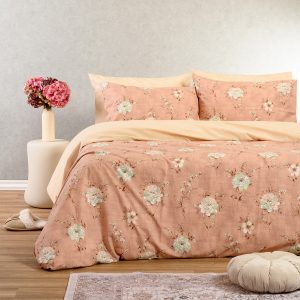 Melinen Home Σετ Σεντονια Υπερδιπλα Gianna Rose Casual Line (235X270) 235Χ270