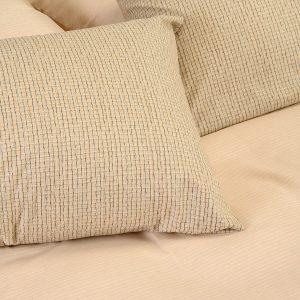Melinen Home Σετ Μαξιλαροθηκες (Π) Davide Beige Casual Line (50X70) 50Χ70