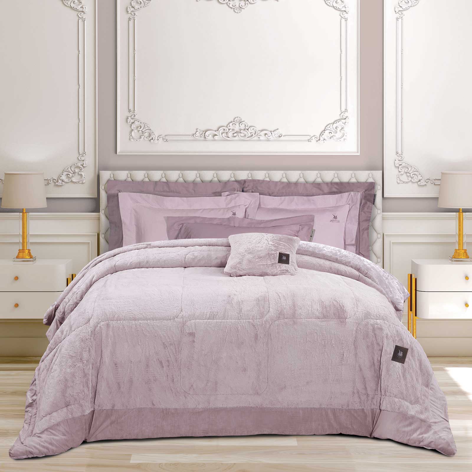 Greenwich Polo Club Κουβερτοπάπλωμα Rabbit Faux Fur King Premium 240x250 3963 Nude