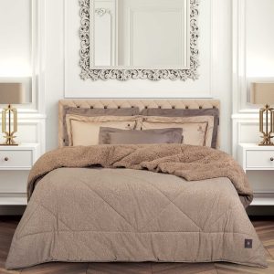Greenwich Polo Club Κουβερτοπαπλωμα King Sherpa Essential 4437 Taupe Taupe
