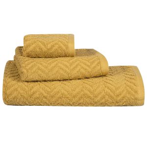 Greenwich Polo Club Σετ Πετσετες 3 Τεμαχιων Cozy 4098 Olive Olive