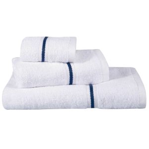 Greenwich Polo Club Σετ Πετσετες 3 Τεμαχιων Cozy 4100 White White