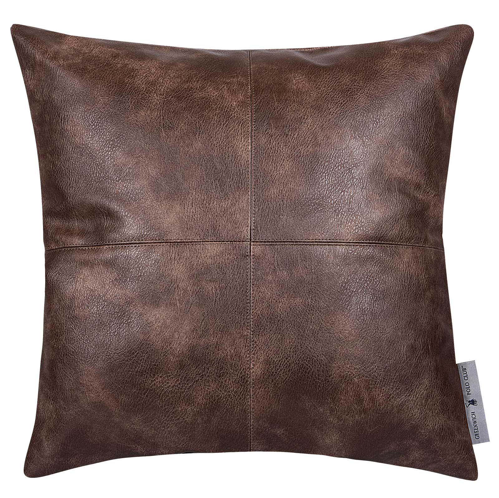 Greenwich Polo Club Μαξιλάρι Φιγούρας 45x45 3984 Brown