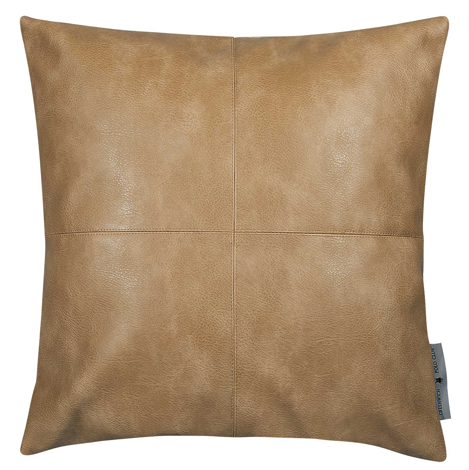 Greenwich Polo Club Μαξιλάρι Φιγούρας 45x45 3986 Khaki
