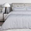 Das Home Παπλωματοθηκη Σετ King Prestige 1708 White White