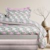 Das Home Σετ Παπλωματοθηκη Υπερδιπλη Daily 3175 Green - Pink Green - Pink
