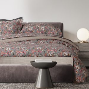 Das Home Σετ Παπλωματοθήκη Υπερδιπλή Daily 3176 Grey - Pink 220x240cm - 50x70+5cm 100% Cotton