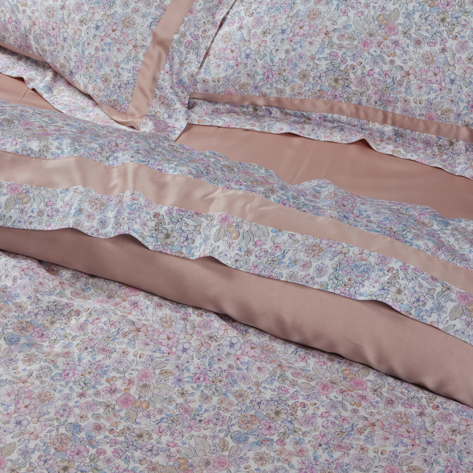 Das Home Παπλωματοθηκη Σετ Υπερδιπλη Executive 1707 Pink Pink - Image 2