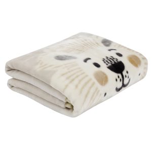 Das Baby Κουβερτα Velour Κουνιας Relax 4979 Taupe