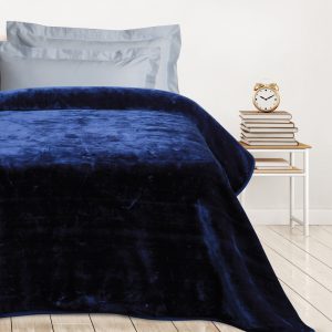 Das Kids Κουβερτα Velour Monh 0292 Blue Blue