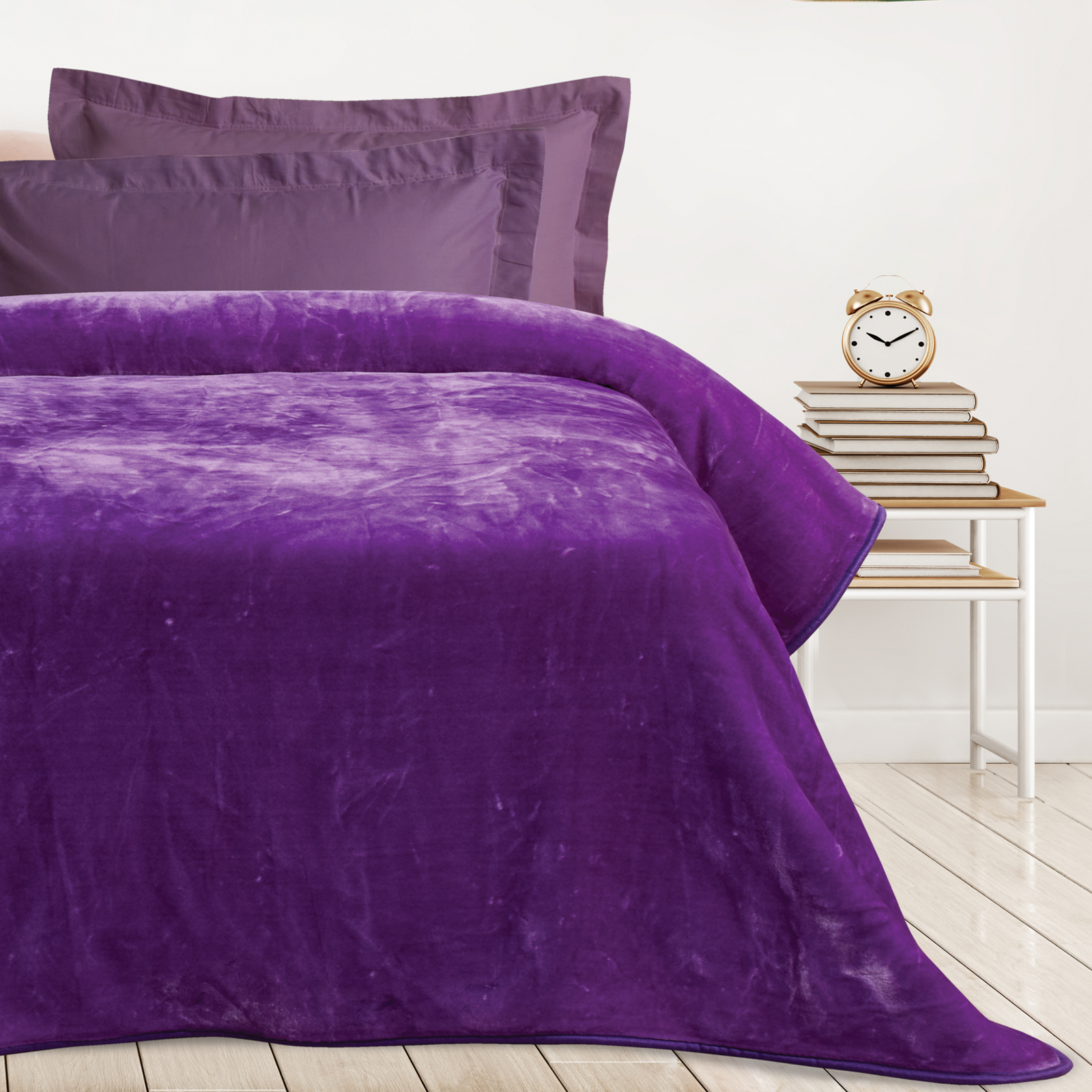 Das Kids Κουβερτα Velour Monh 0296 Purple Purple
