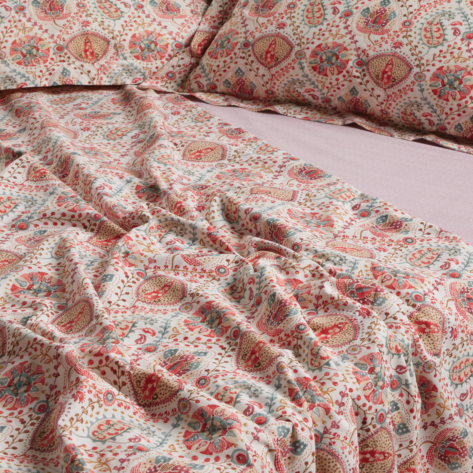 Das Home Σετ Σεντονια Μονα Με Λαστιχο Casual 5437 Multicolor - Image 2