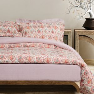 Das Home Σετ Σεντονια Υπερδιπλα Με Λαστιχο Casual 5437 Multicolor Multicolor