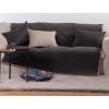 Nef-Nef Homeware Ριχτάρι Πολυθρόνας New Tanger 180x180 Graffite/Ecru