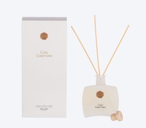 Nef-Nef Homeware Αρωματικό Χώρου Στικς Cosy Cashmere 200ml WHITE