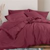 Nef-Nef Homeware Υπέρδιπλη Παπλωματοθήκη Basic-22 230x240 1218-Bordo