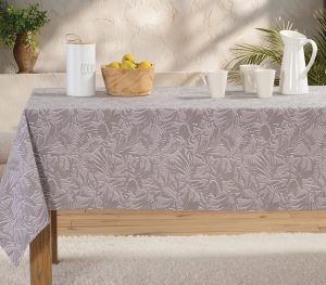 Nef-Nef Homeware ΤΡΑΠΕΖΟΜΑΝΤΗΛΟ ΒΑΜΒ ΑΛΕΚΙΑΣΤΟ DAZIER 140X240 GREY