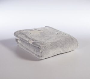 Nef-Nef Homeware ΚΟΥΒΕΡΤΑ ΠΟΛ.STARLIGHT 110Χ150 GREY